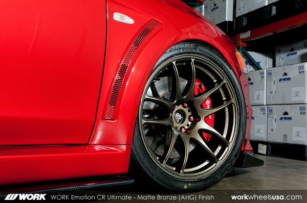 Work Emotion Cr Kiwami 5x100 18x9.5 +20 | ThreePiece.us