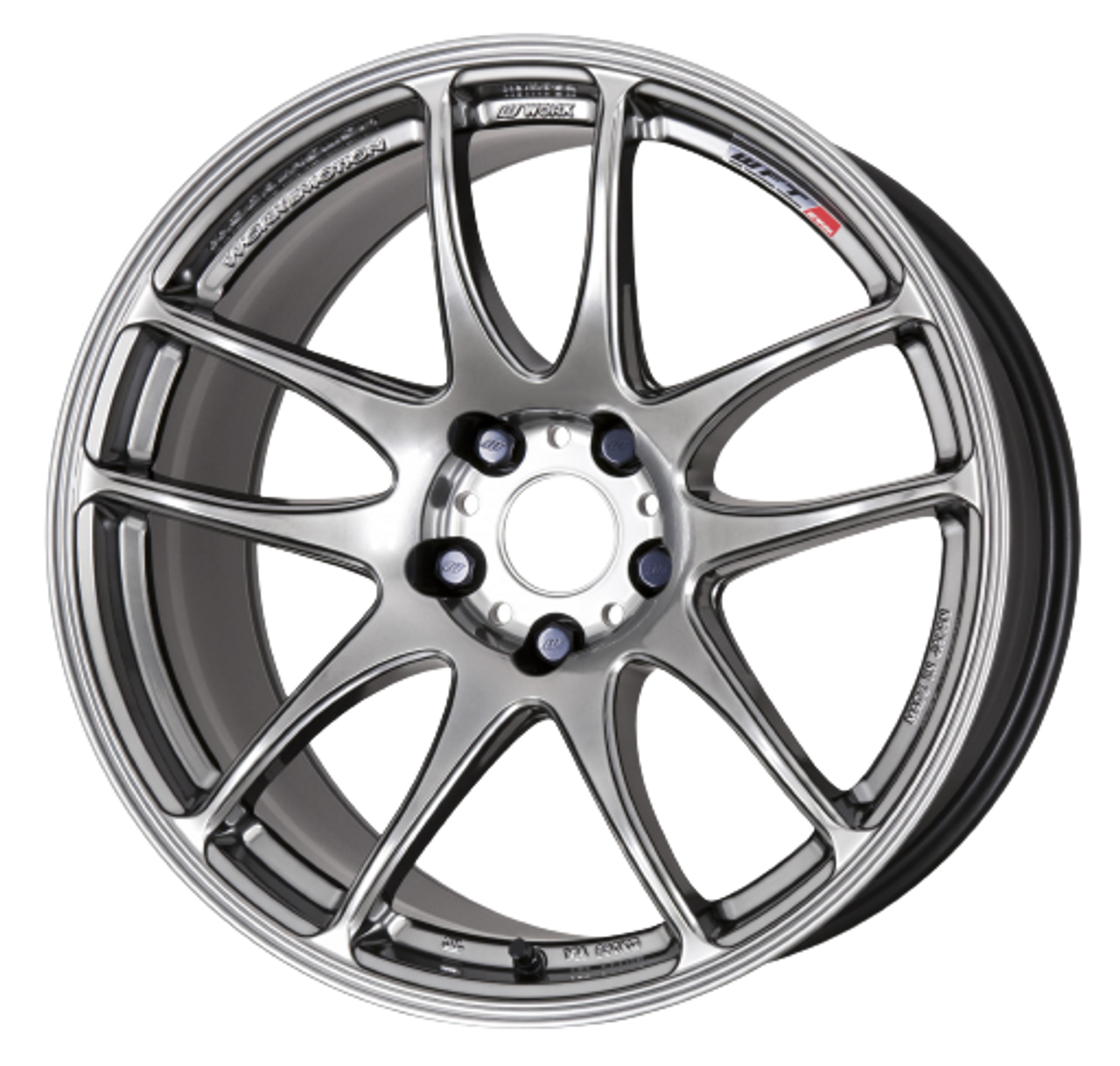 Work Emotion Cr Kiwami 5x108 18x8.5 +38 Gt Silver - Threepieceus