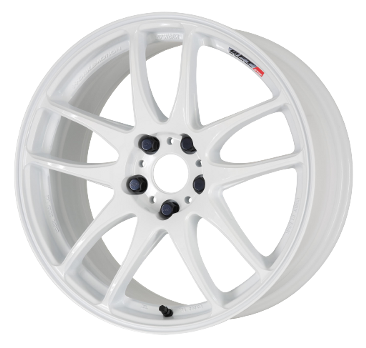 WORK エモーション CR Kai PCD114.3 5穴 215/40R18 Work Emotion CR KAI Ultimate Matte Black 18x9.5 +38mm 5x114