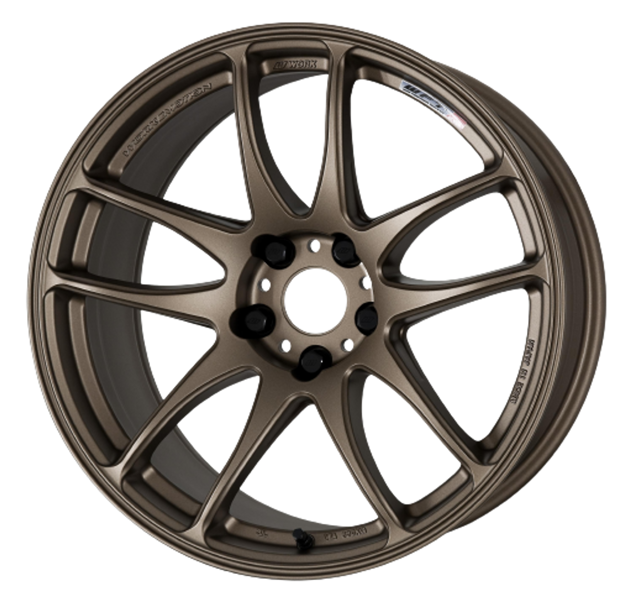 Work Emotion Cr Kiwami 5x114.3 18x9.5 +-15 Matte Bronze