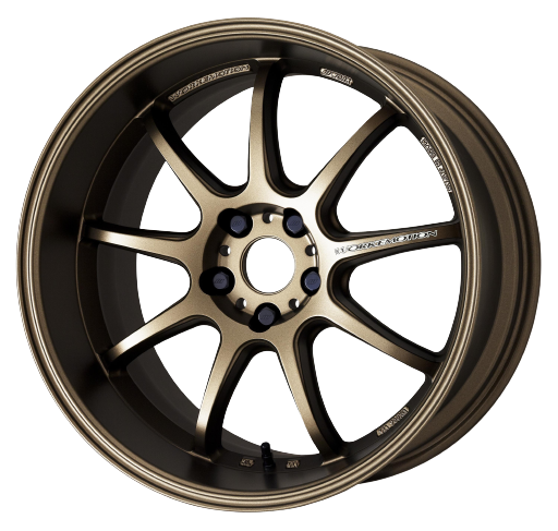 Work Emotion D9r 5x100 18x9.5 +12 Matte Bronze - Threepieceus
