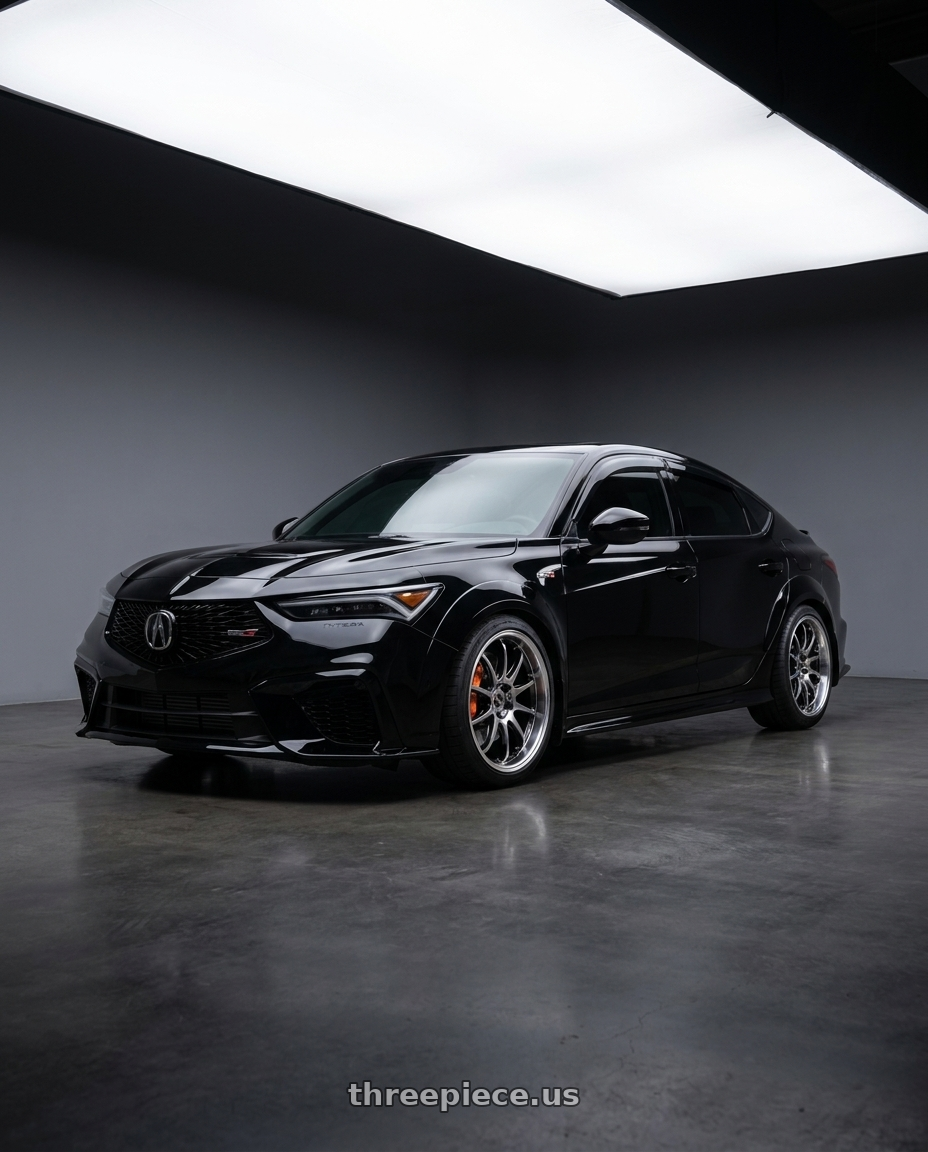 Work Emotion D9R 5x120 18x9.5 38 Gt Silver Rim Cut | ThreePiece.us