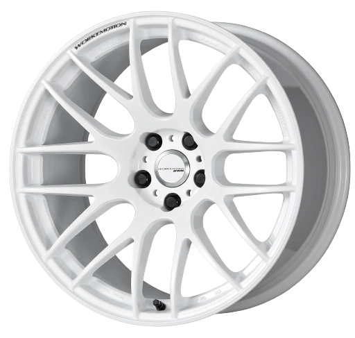 Work Emotion m8r 4x100 17x7 +47 White Wheels | ThreePiece.us