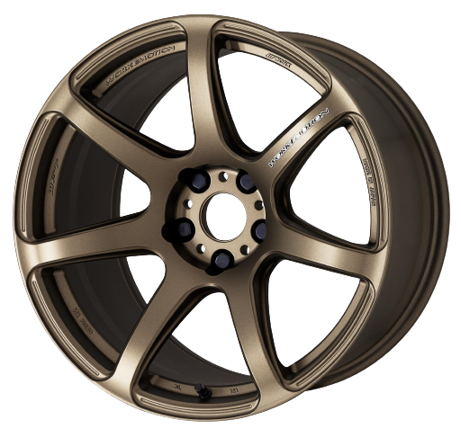 Work Emotion T7r 5x100 18x8.5 +45 Matte Bronze - Threepieceus
