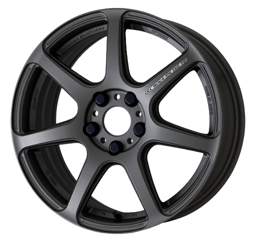 Work Emotion T7r 5x108 18x9.5 +38 Matte Gunmetal - Threepieceus