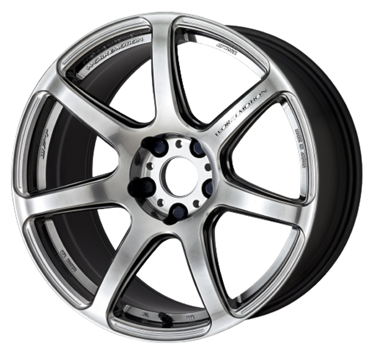 いいスタイル 5x114.3 T7r Emotion Work 18x10.5 Threepieceus - Silver Gt +22 Tire Wheel