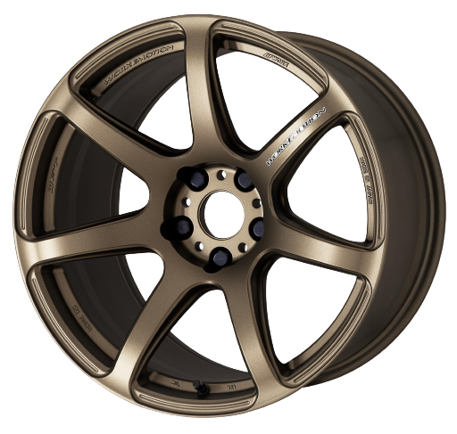 Work Emotion T7r 5x114.3 18x9.5 +12 Matte Bronze - Threepieceus