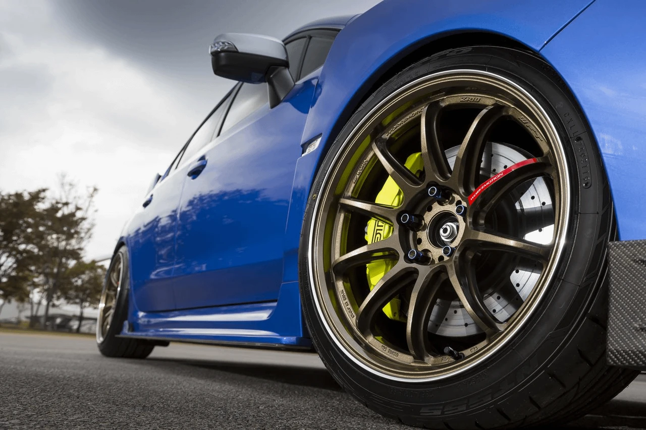 Work Emotion ZR10 5x108 17x8 35 Titanium Diamond Lip Cut