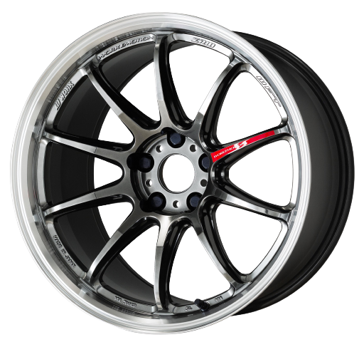 Work Emotion Zr10 5x112 17x9 +17 Glim Black Diamond Rim cut