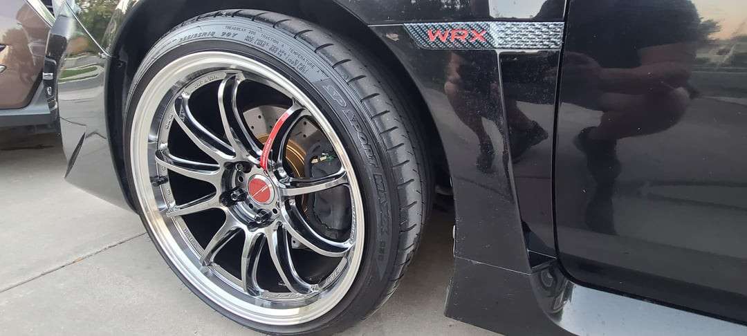 Work Emotion Zr10 5x114.3 19x9.5 +30 Glim Black Diamond Rim cut