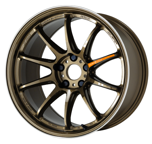 Work Emotion Zr10 5x120 19x9.5 +38 Titanium Diamond Lip Cut