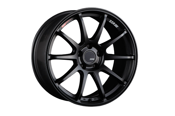 SSR 5H100 7J➕48 Ssr Gtv02 5x100 18x7.5+48 FLAT BLACK Wheels | ThreePiece.us