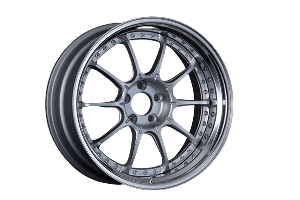 SSR Professor SP5 5x120 19X9.5+35 MD Disk High Bright Silver