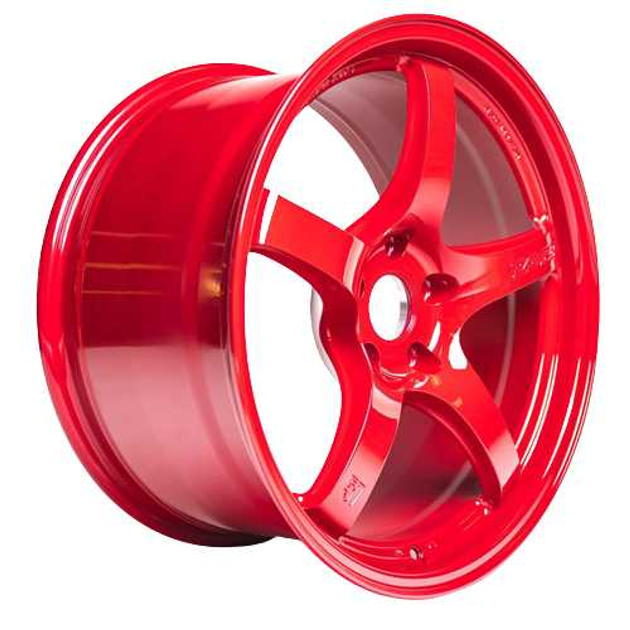 Gram Lights 57CR 5x114.3 15x8+35 Milano Red - Threepieceus