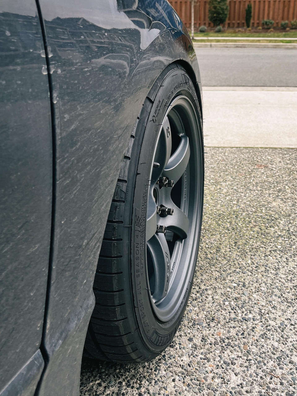 Gram Lights 57CR 18x9.5 +38 Glossy Black | ThreePiece.us