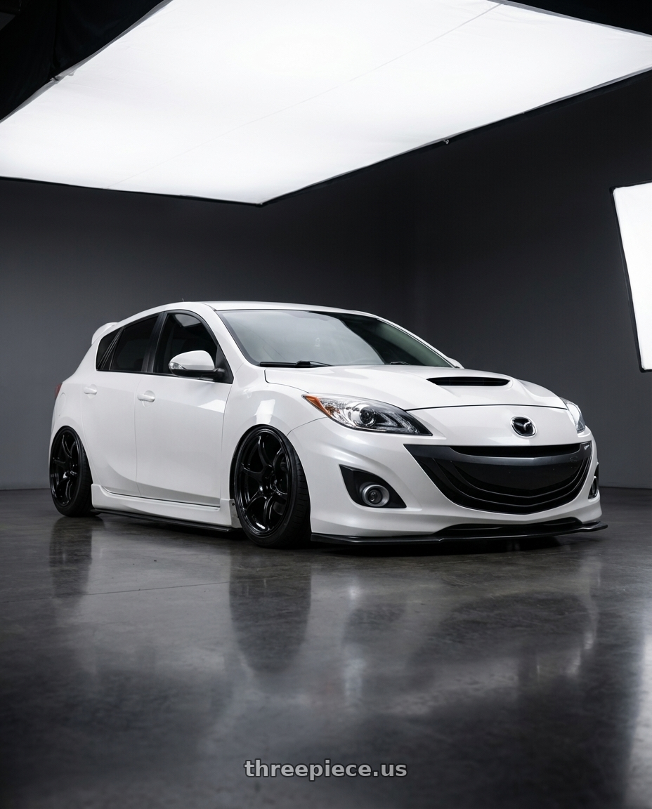 平*能様 ②ADVAN Racing RGⅢ 18×9J 5/100 Advan RGIII 5x114.3 18x9.5+45 Gloss Black | ThreePiece.us