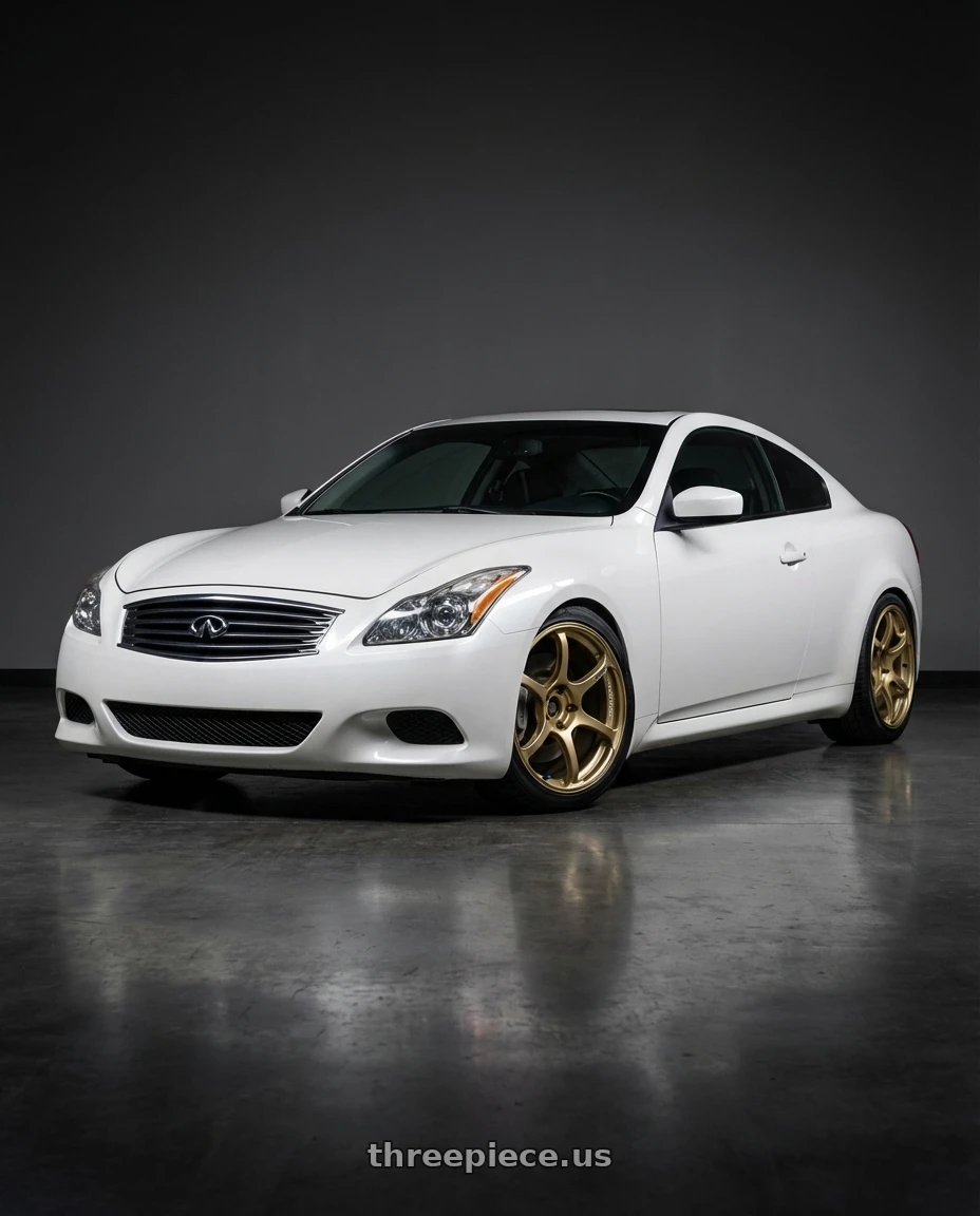Advan RGII 5x114.3 19x10+35 Gold Wheels | ThreePiece.us
