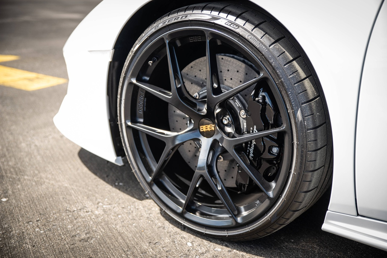 BBS FI-R Evo CL 21x12.0+45 Satin Black - Threepieceus