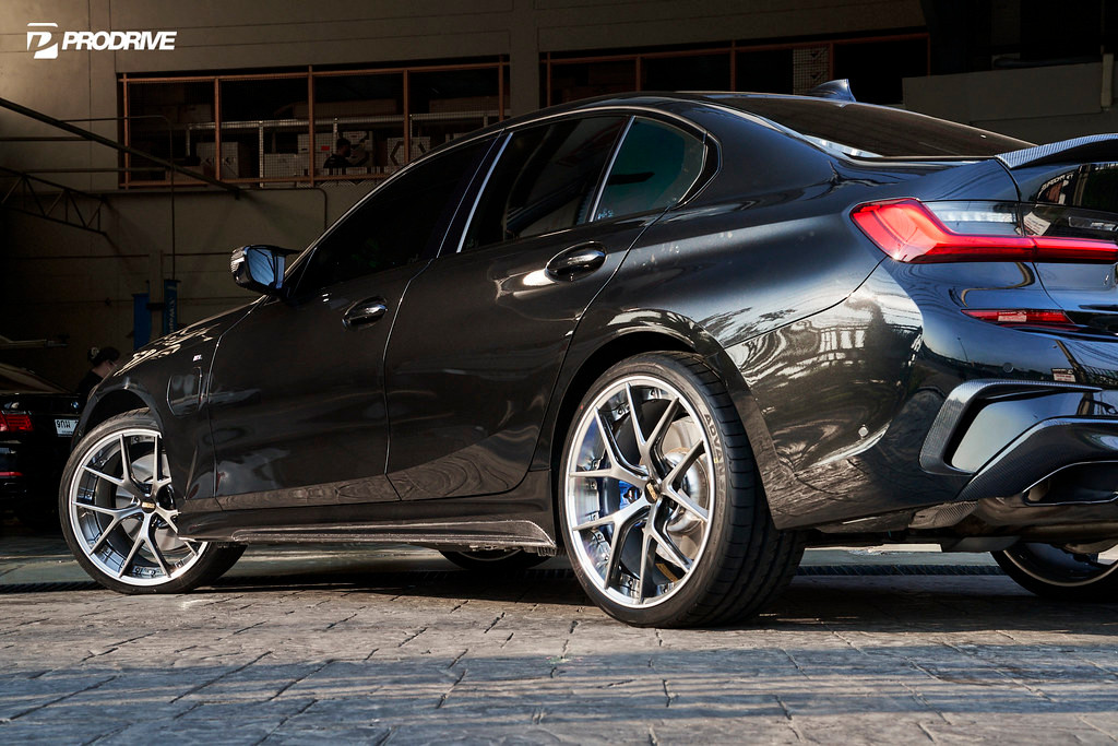 BBS RI-S 5x120 20x10.0+34 Diamond Black | ThreePiece.us