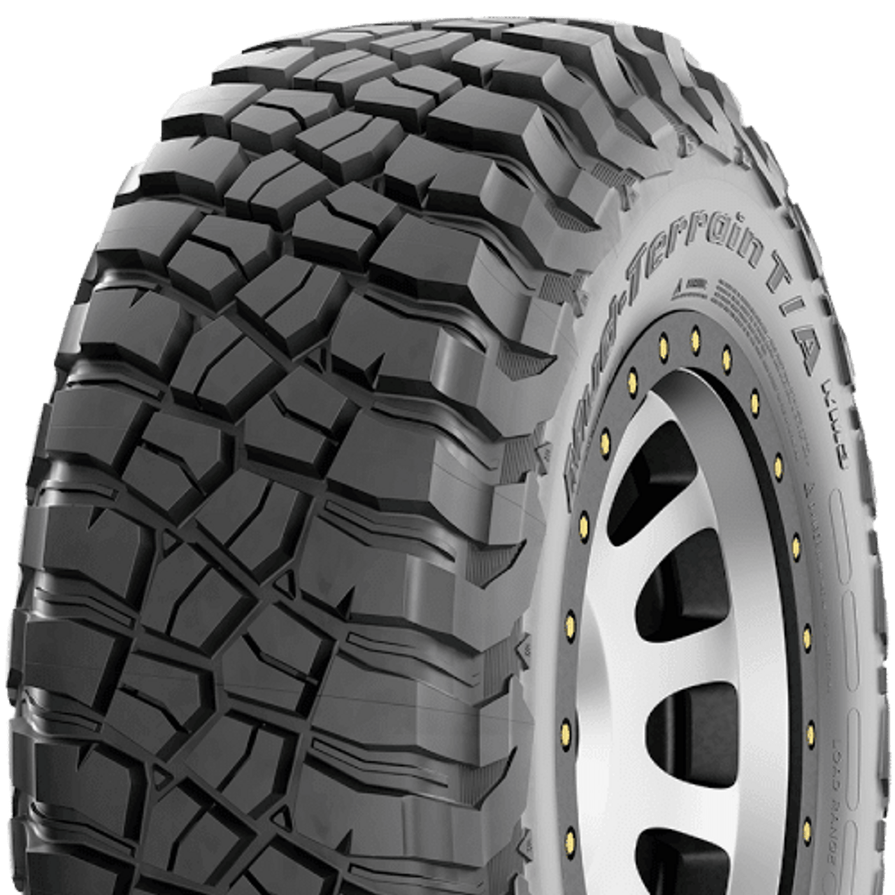 BF Goodrich BFG Mud Terrain T/A KM3 35X12.50R17/10 - Threepieceus