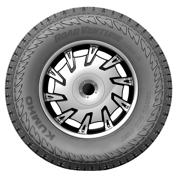 Kumho KMH Road Venture AT52 265/65R17 | ThreePiece.us