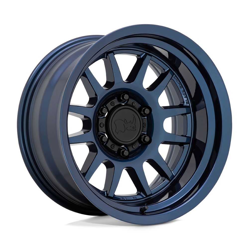 Black Rhino GUIDE 6X139.7 17X9 -38 GLOSS MIDNIGHT BLUE - Threepieceus