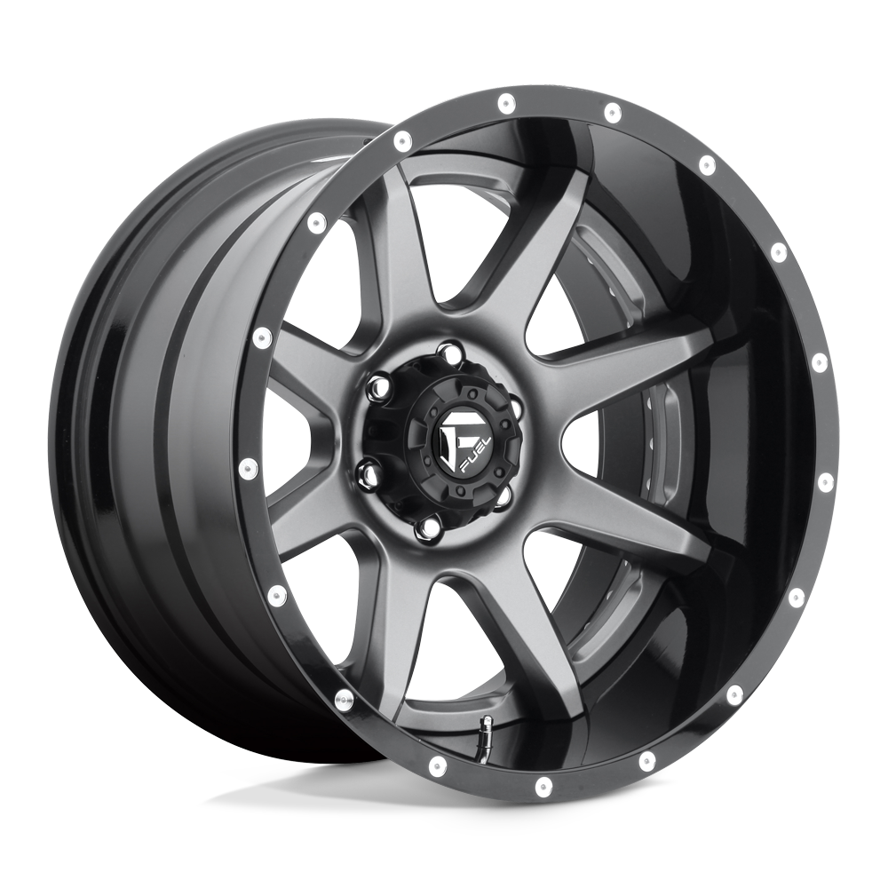 Fuel 2PC D238 RAMPAGE 8X180 22X12 -44 MATTE | ThreePiece.us