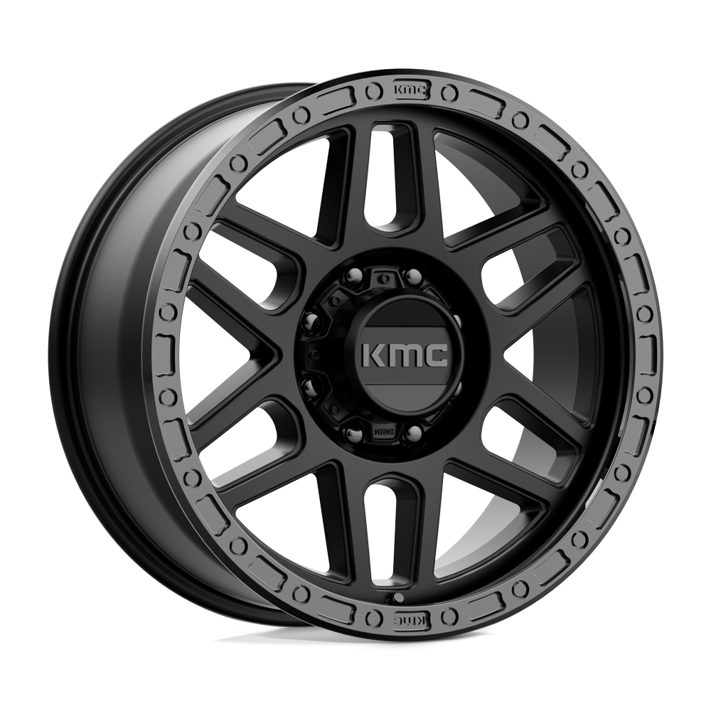 KMC KM544 MESA 8X180 20X9 +18 SATIN BLACK | ThreePiece.us
