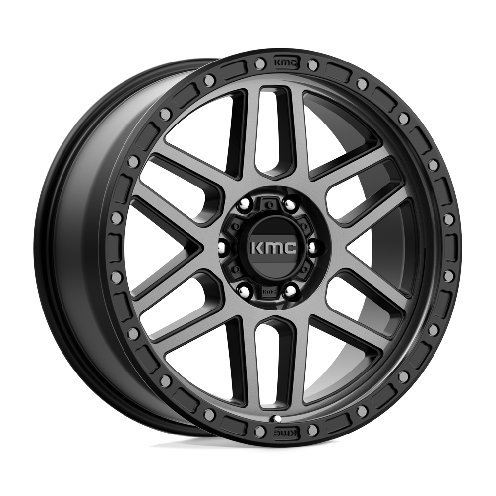 KMC KM544 MESA 6X139.7 17X8.5 +0 SATIN BLACK | ThreePiece.us