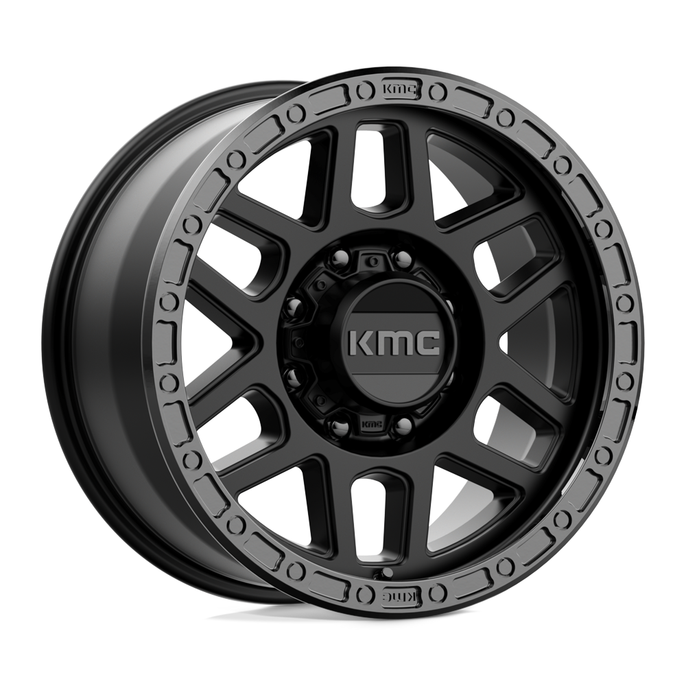 KMC KM544 MESA 8X165.1 18X9 +18 SATIN BLACK | ThreePiece.us