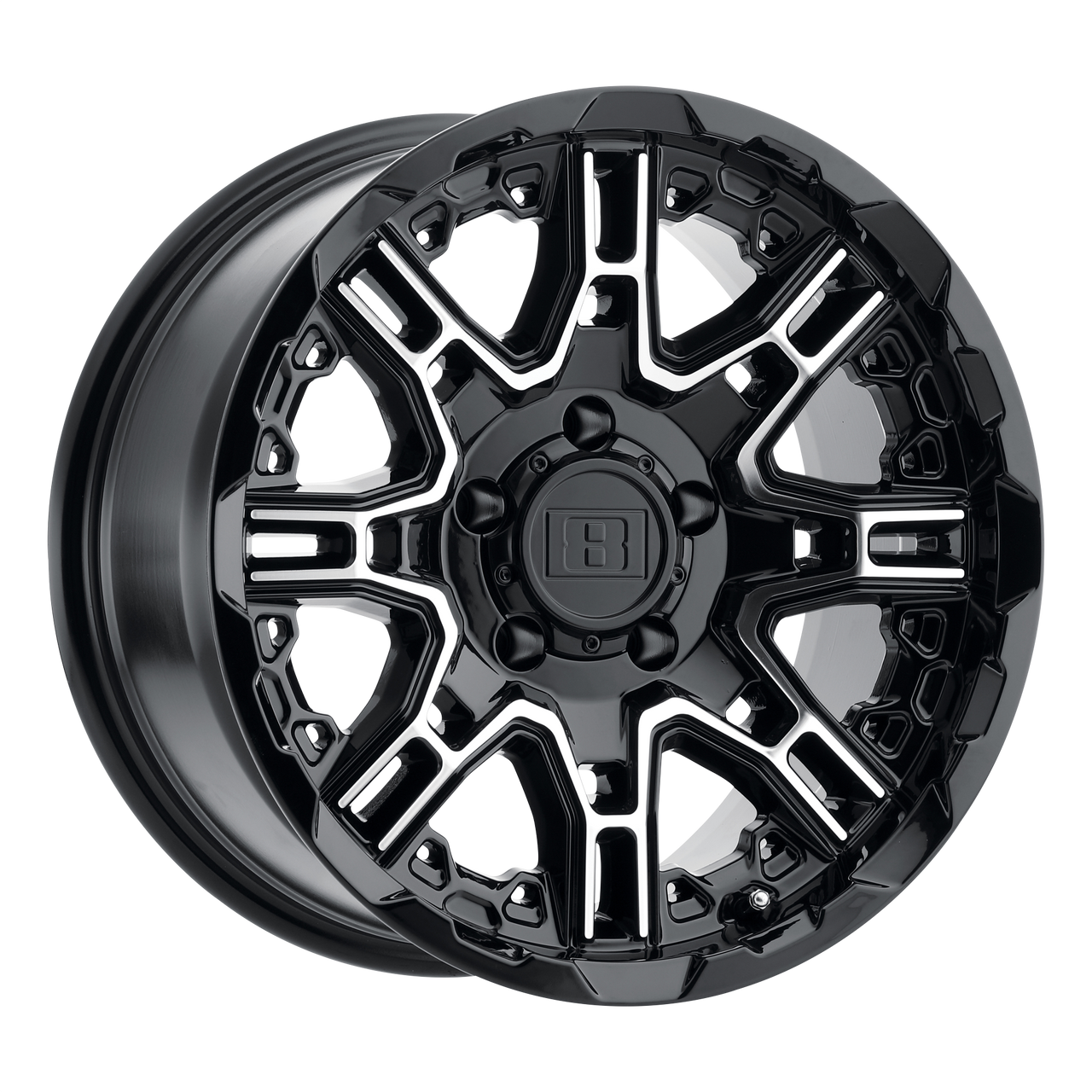 Level 8 SLINGSHOT 6X135 20X11.5 -44 GLOSS | ThreePiece.us