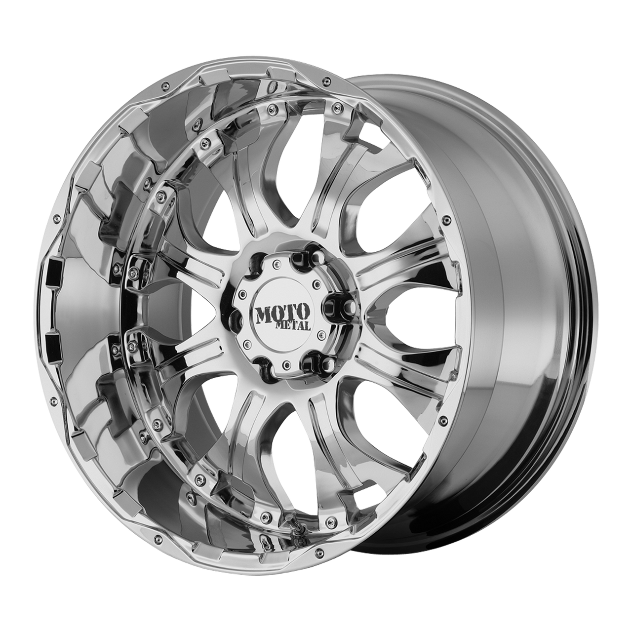 Moto Metal MO959 8X165.1 20X9 +12 CHROME | ThreePiece.us