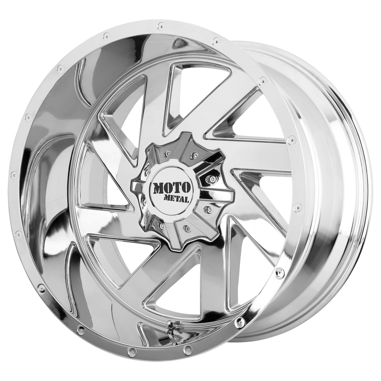 Moto Metal MO988 MELEE 8X170 20X9 +0 CHROME - Threepieceus