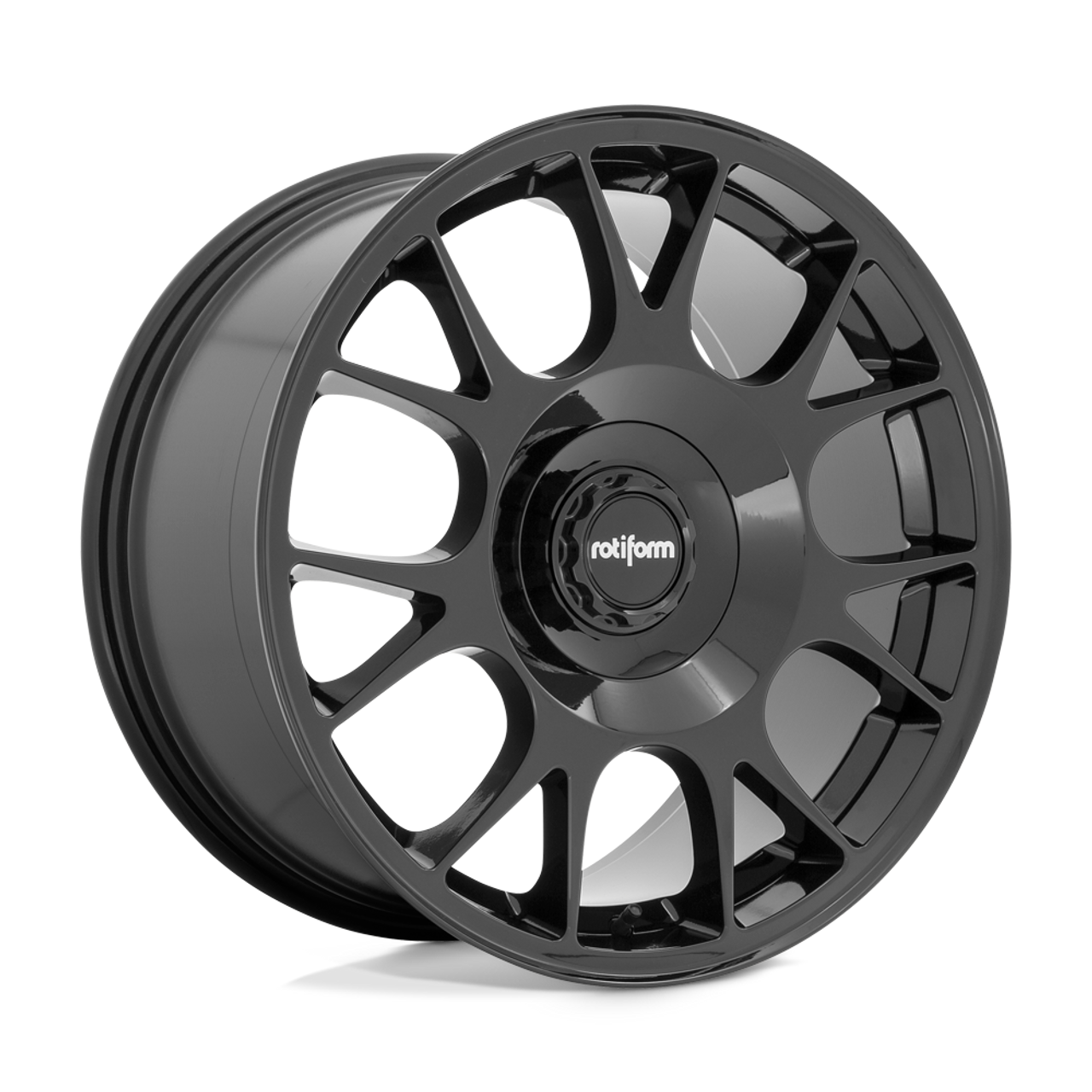 Rotiform 1PC R187 TUF-R 5X108/5X120 20X8.5 +35 GLOSS BLACK - Threepieceus