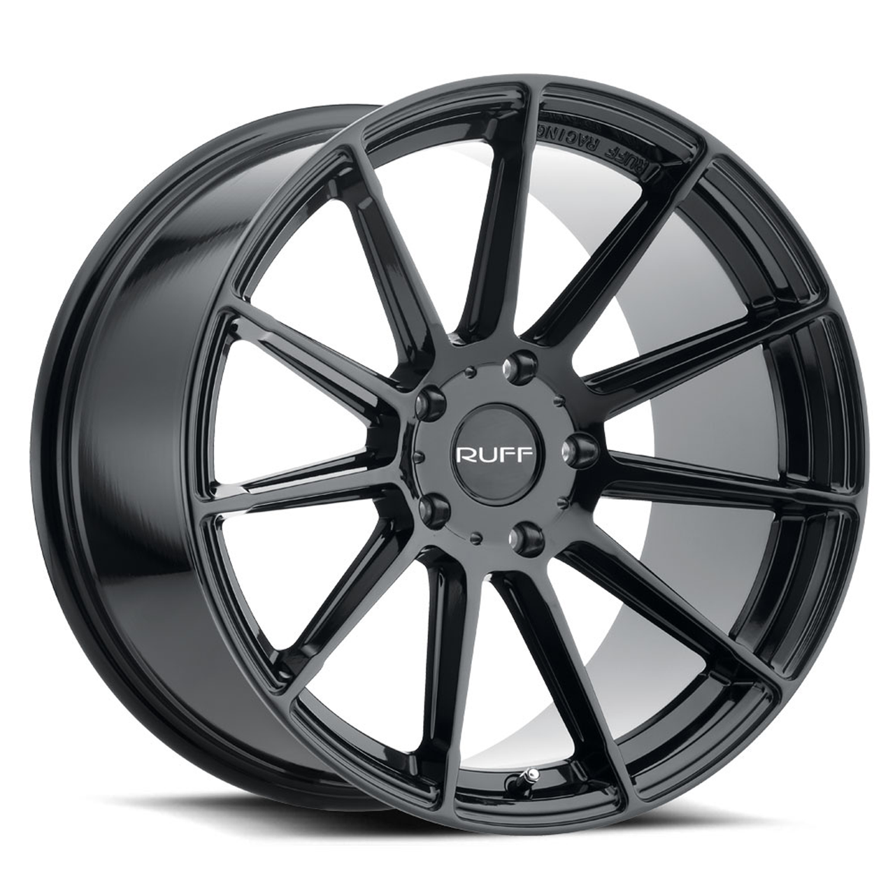 Kit X Ruff's Ruff RS2 5X114.3 18X10 +40 GLOSS BLACK | ThreePiece.us
