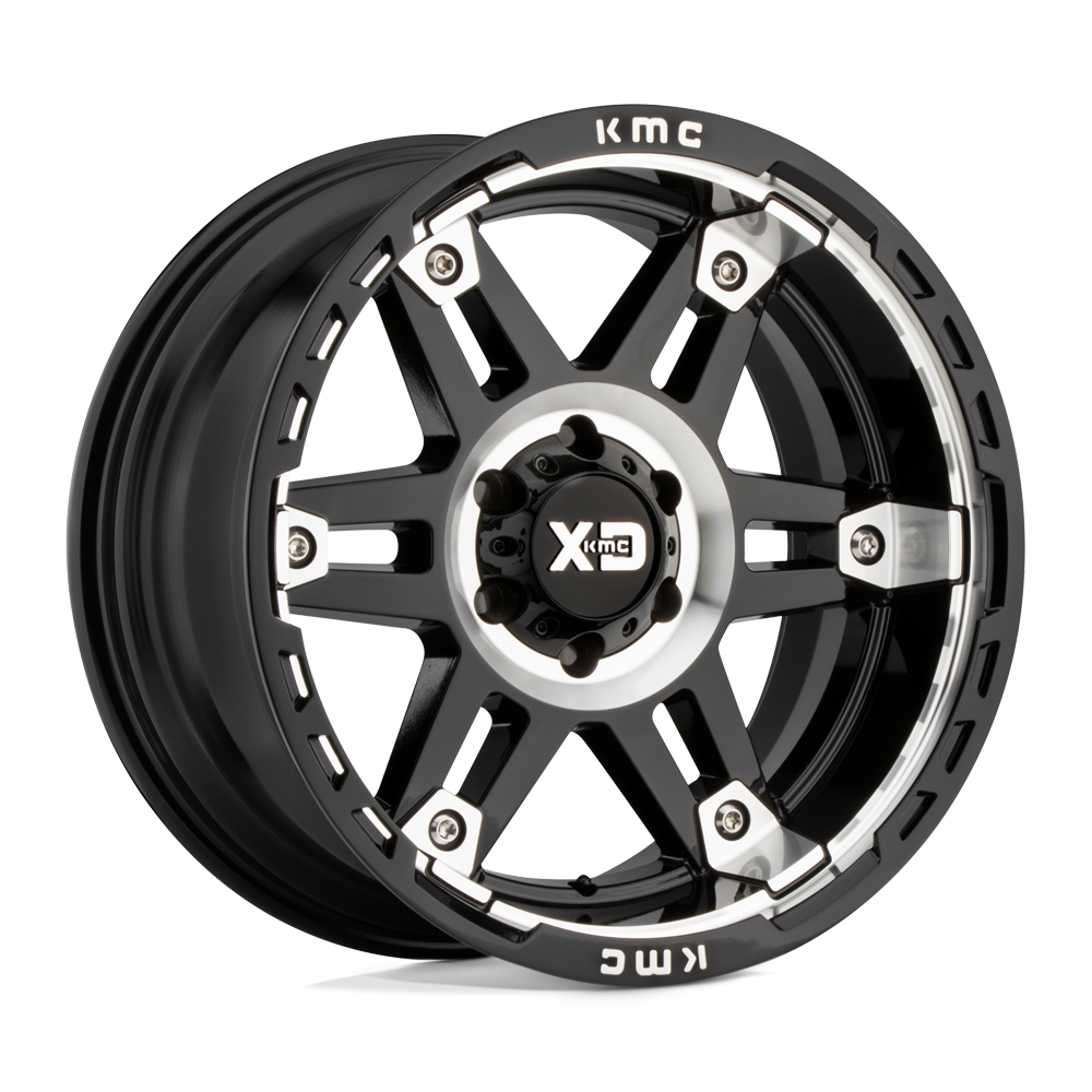 XD XD840 SPY II 20x10 GLOSS BLACK MACHINED | ThreePiece.us