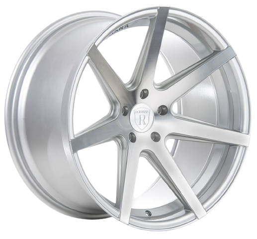 ROHANA（ロハナ）RC720インチアルミホイールタイヤセット Rohana RC7 5x112 20x9+35 Machine Silver | ThreePiece.us