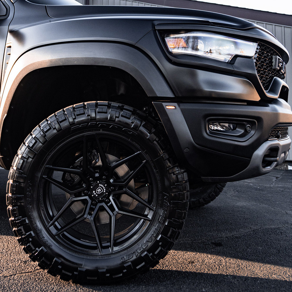 Rohana RFV2 6x135 20x9.5+18 Matte Black | ThreePiece.us