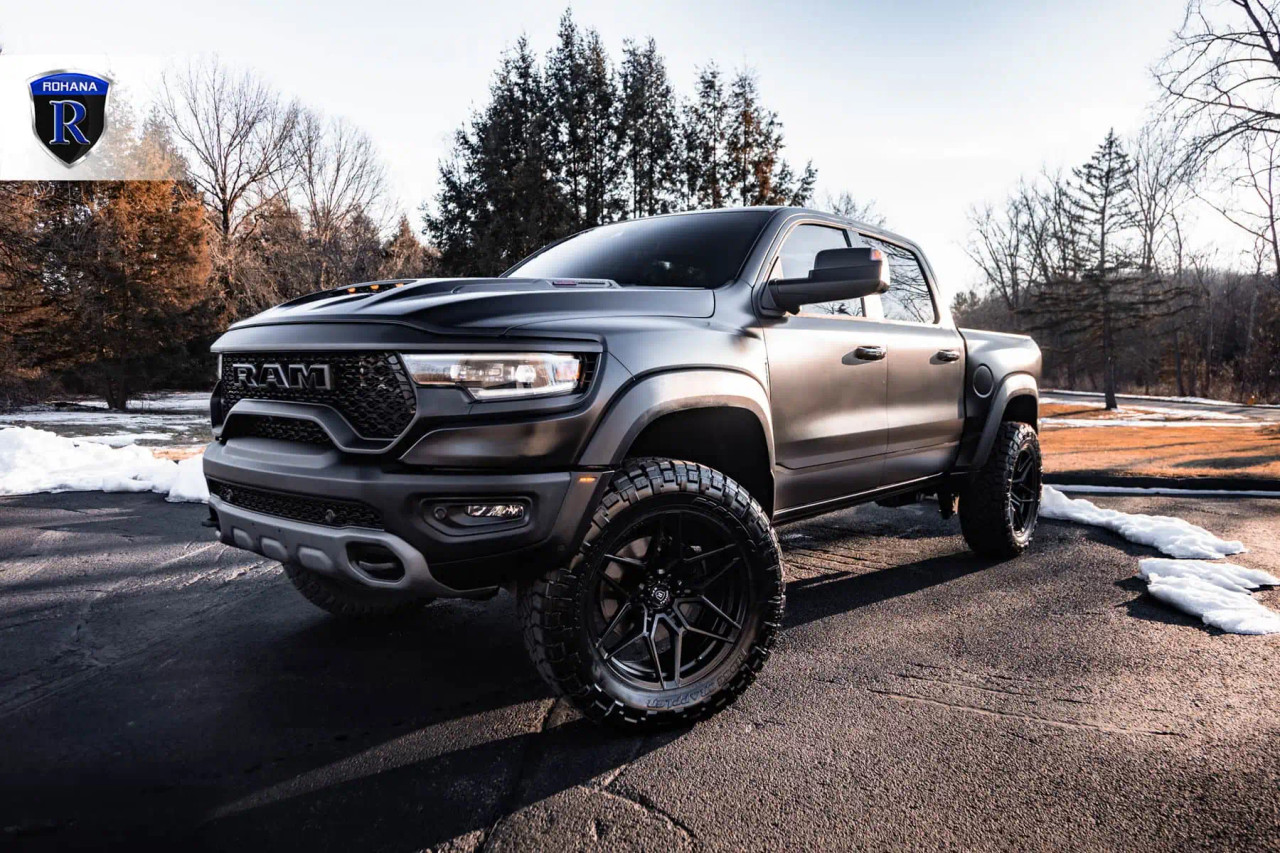Rohana RFV2 6x135 20x9.5+18 Matte Black | ThreePiece.us