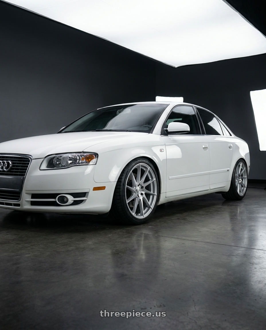 Aodhan AH09 18x8.5+35 18インチ スタッドレスタイヤセット Aodhan AH09 5x112 18x8.5 +35 Gloss Silver | ThreePiece.us