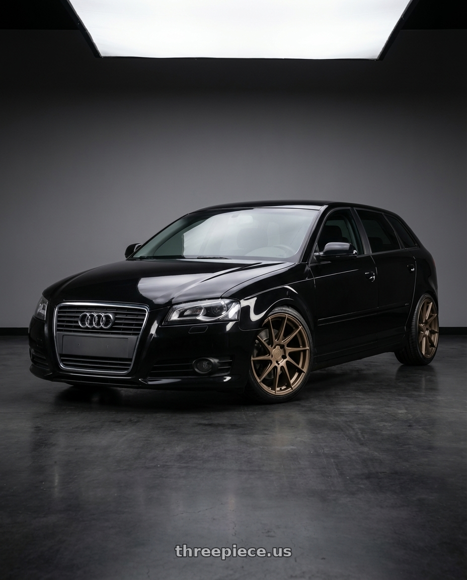 Aodhan AH09 5x112 18x8.5 +35 Matte Bronze | ThreePiece.us