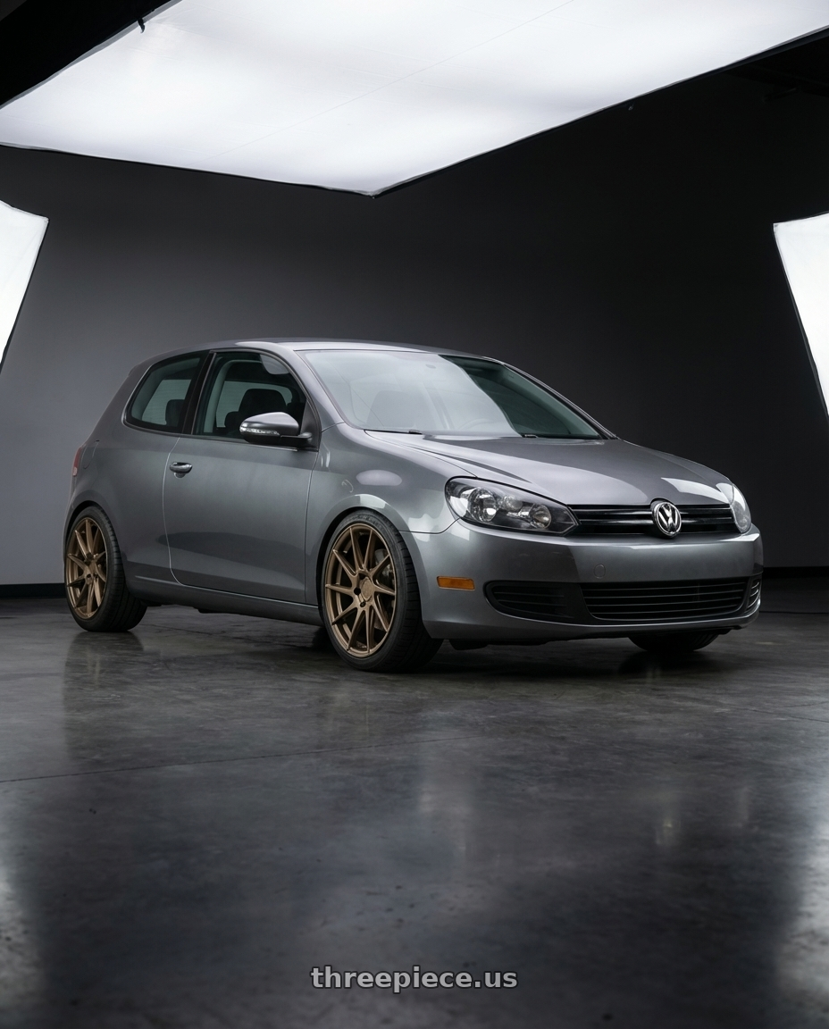 Aodhan AH09 5x112 18x8.5 +35 Matte Bronze | ThreePiece.us