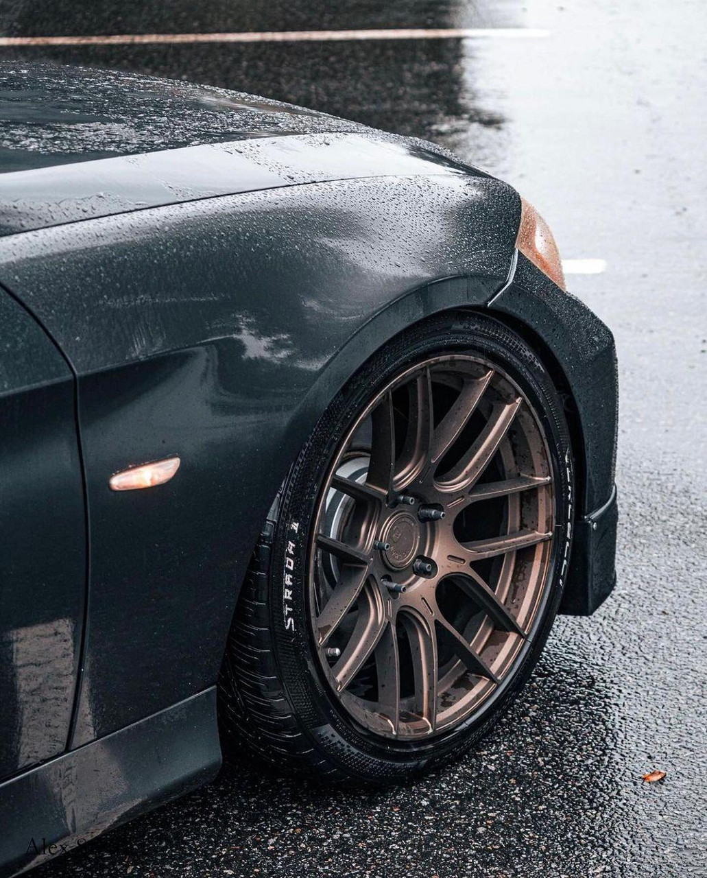 Aodhan AH-X 5x112 18x8.5+35 Matte Bronze | ThreePiece.us