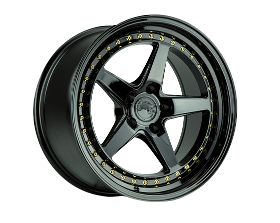 Aodhan DS05 5x114.3 19x9.5+15 Gloss Black W | ThreePiece.us