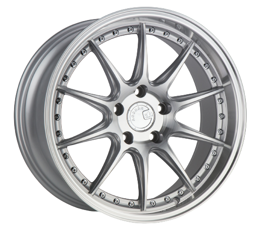 Aodhan DS07 5x100 18x9.5+35 Silver | ThreePiece.us