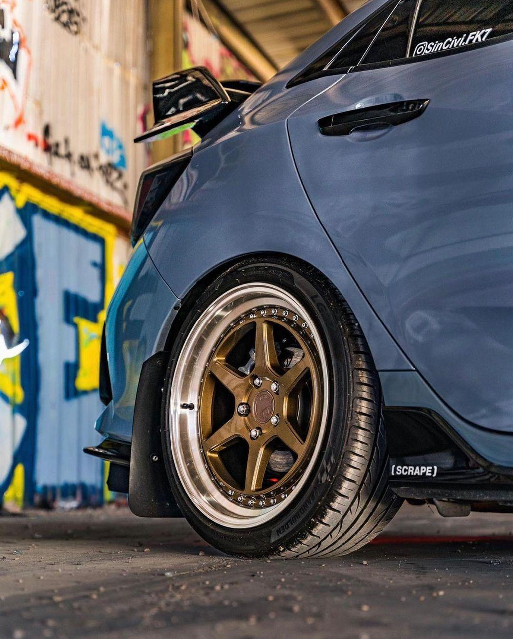 Aodhan DS09 5x100 18x9.5+35 Bronze | ThreePiece.us