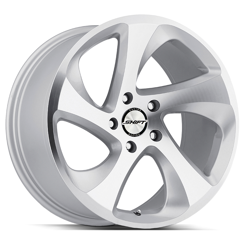 Shift Strut 5x112 18x8.5 +35 Silver Machined | ThreePiece.us