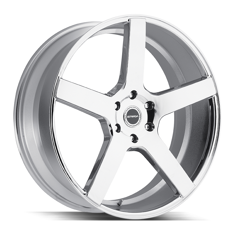 Strada Perfetto 5x114.3 24x9 +40 Chrome | ThreePiece.us
