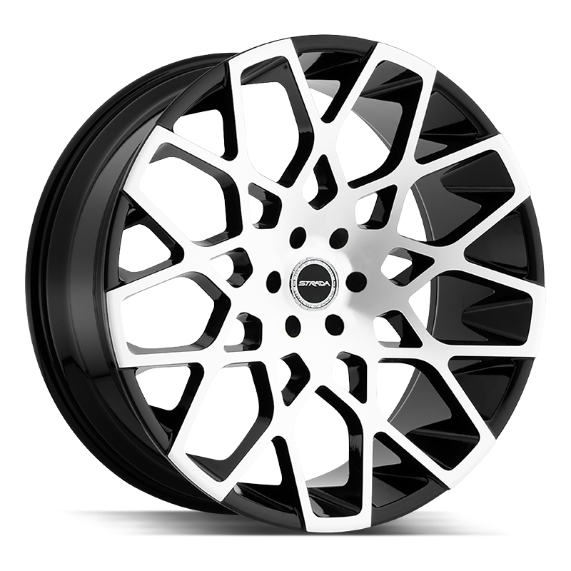 Strada Buca 6x139.7 24x10 +24 Gloss Black | ThreePiece.us