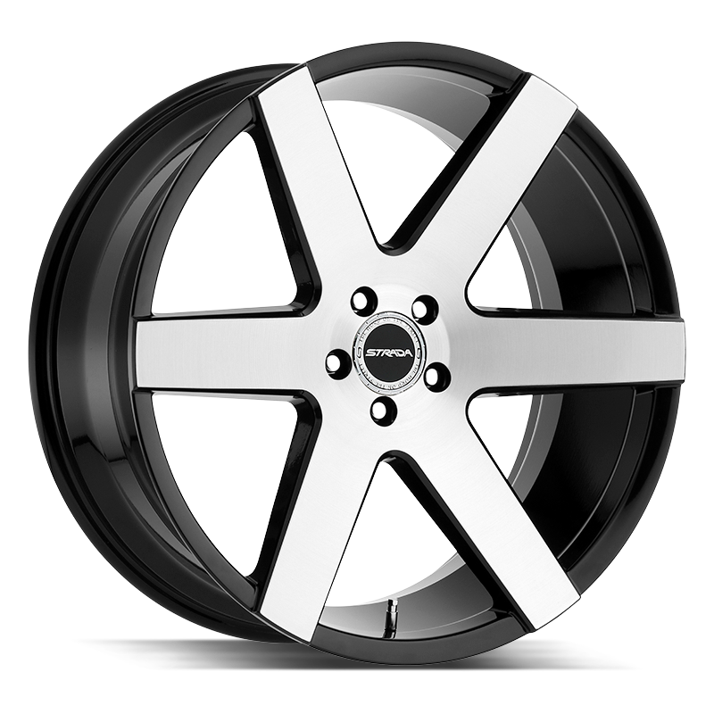 Strada Coda 6x139.7 24x10 +24 Gloss Black | ThreePiece.us